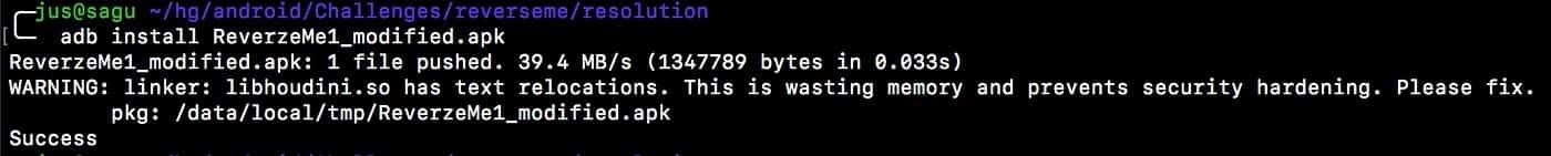 adb install