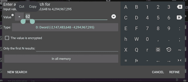 GameGuardian value fuzzing