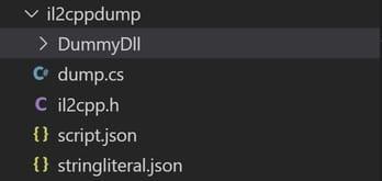 IL2cppDumper Generated FIles