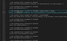 IL2cppDumper Dump.cs file with game information