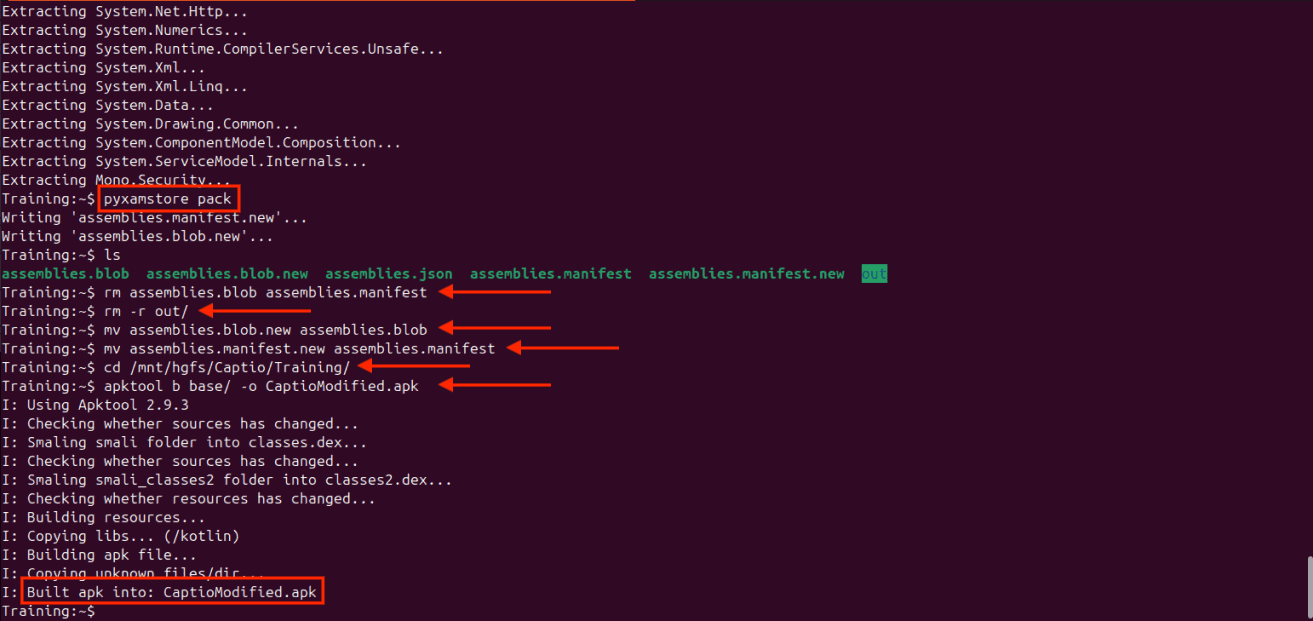 Rename and remove old assemblies