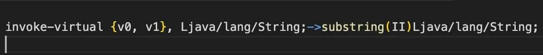 Smali Code Components Breakdown